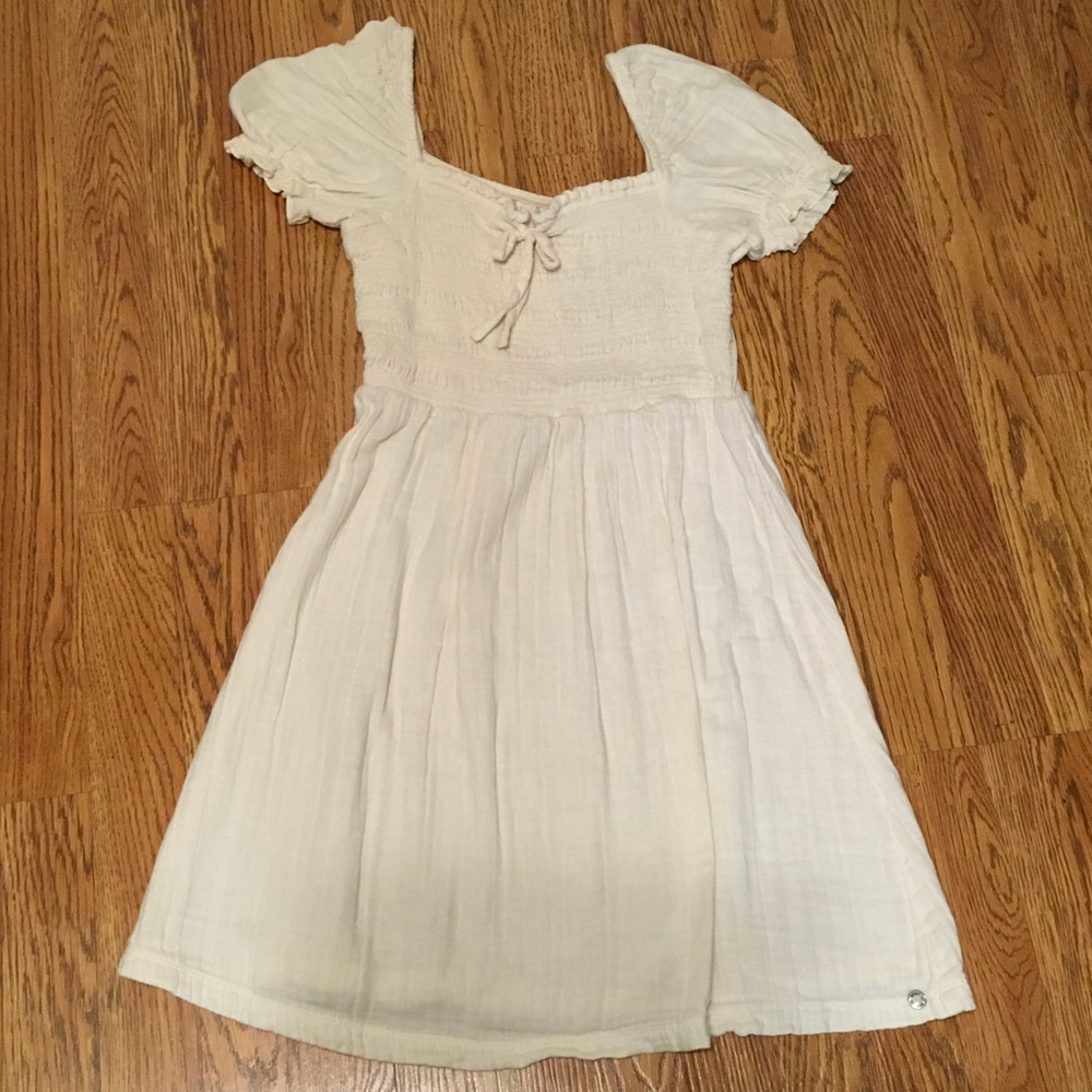 Roxy Cream Mini Dress